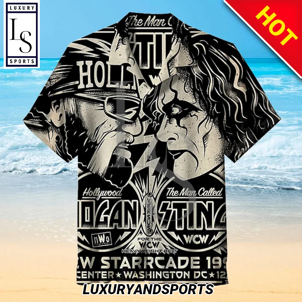 Hollywood Hdgan Vs The Man Called Sting Hawaiian Shirt