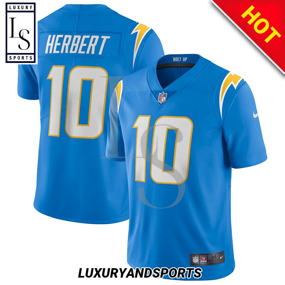 Justin Herbert Los Angeles Chargers Vapor Limited Football Jersey