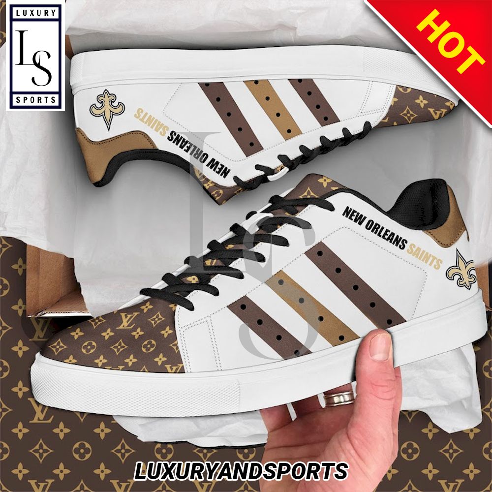 New Orleans Saints Louis Vuitton Stan Smith Shoes