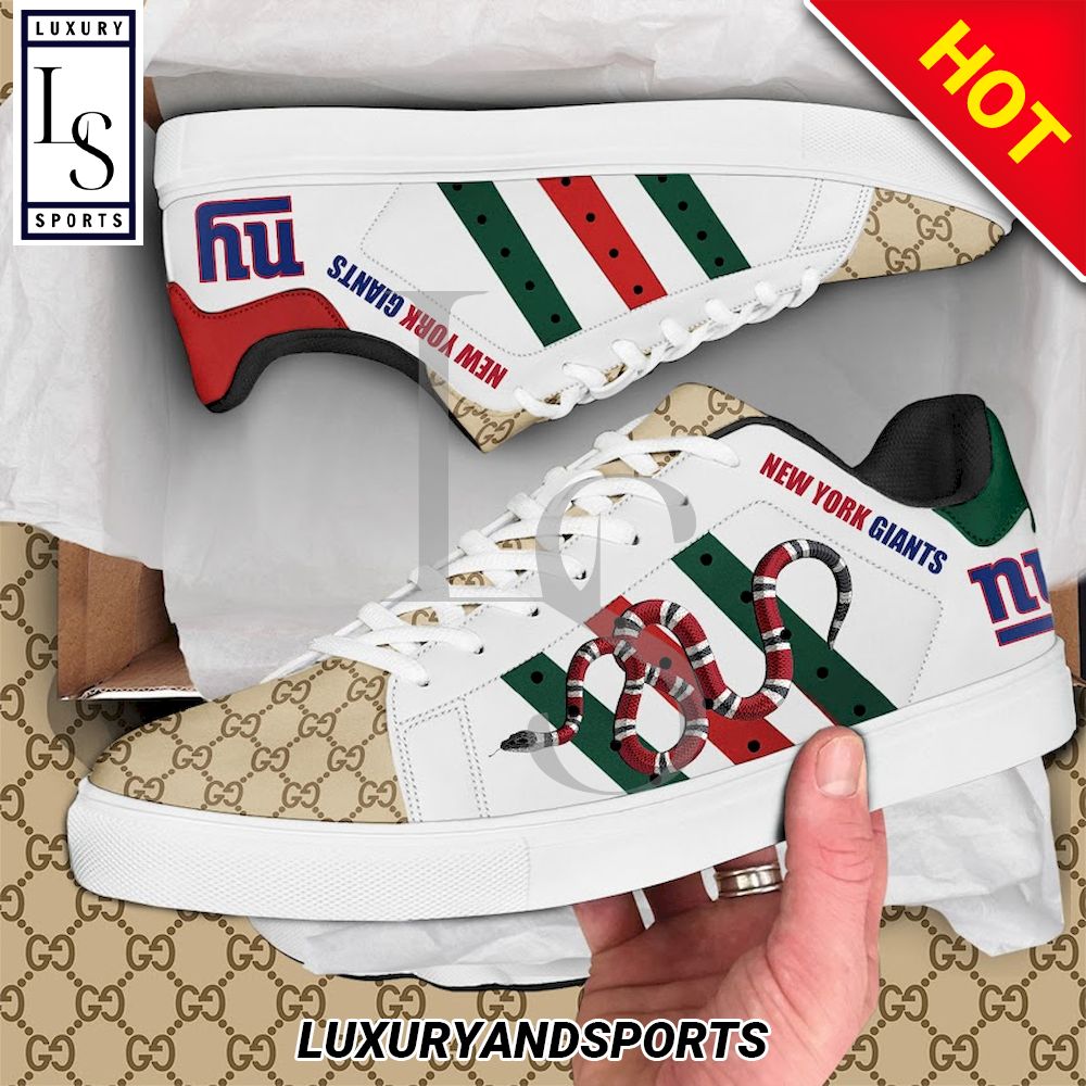 New York Giants Gucci Snake Stan Smith Shoes