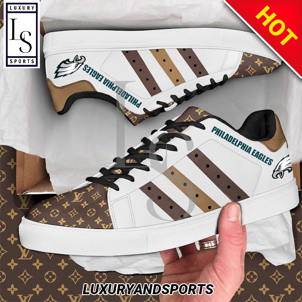 Philadelphia Eagles Louis Vuitton Stan Smith Shoes