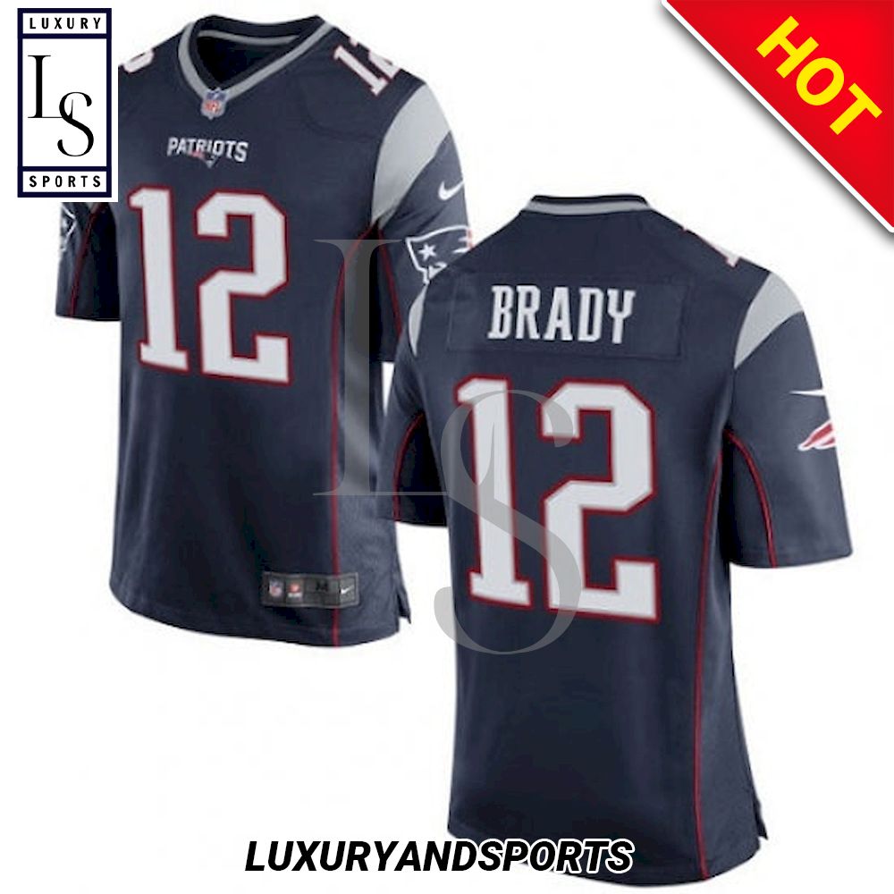 Tom Brady New England Patriots Football Jersey