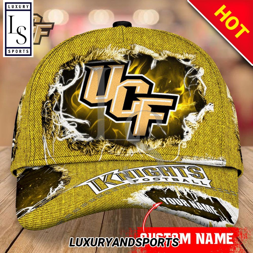 UCF Knights Custom Name Baseball Cap