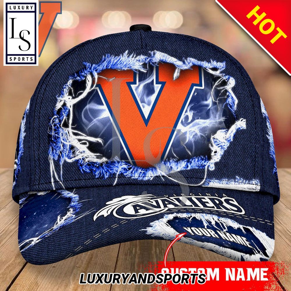 Virginia Cavaliers Custom Name Baseball Cap