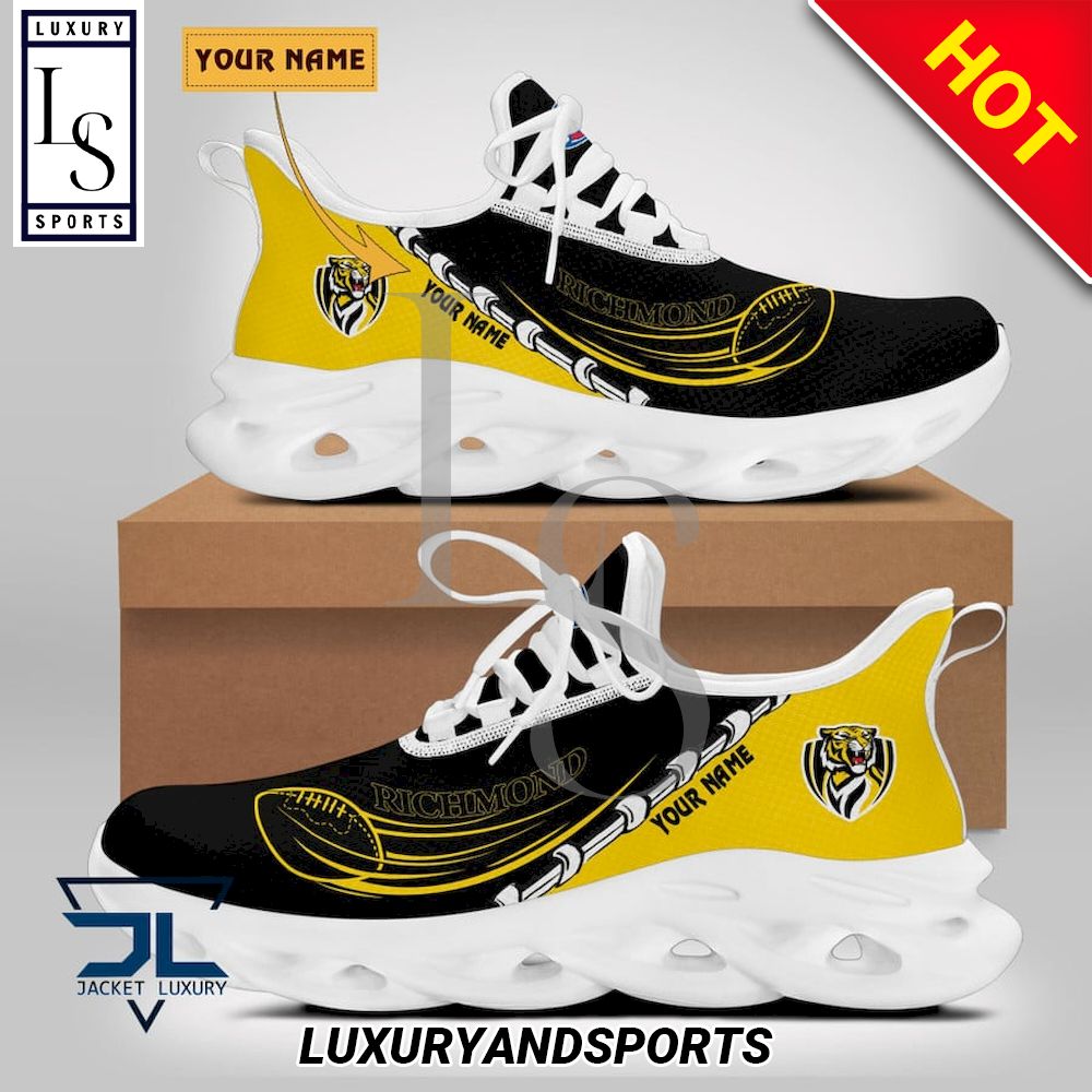 AFL Richmond Football Club Personalized Max Soul Shoes