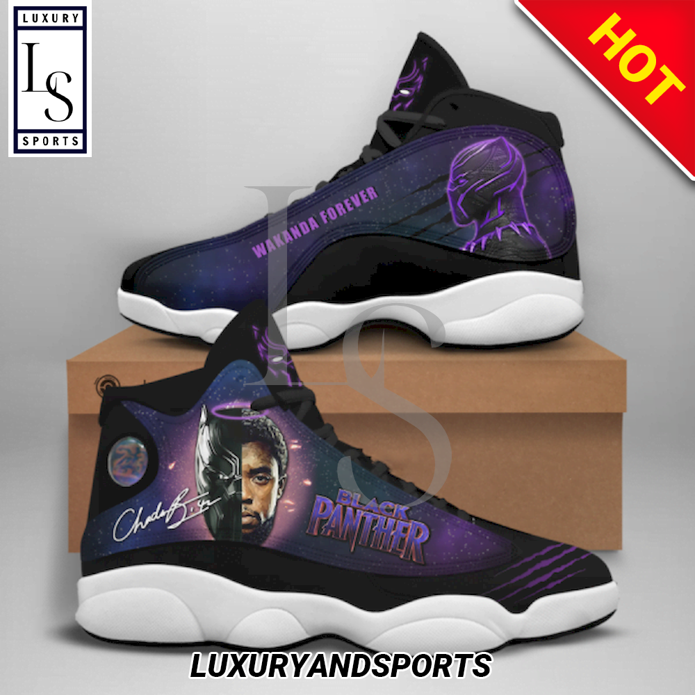 Black Panther Wakanda Forever Air Jordan Shoes