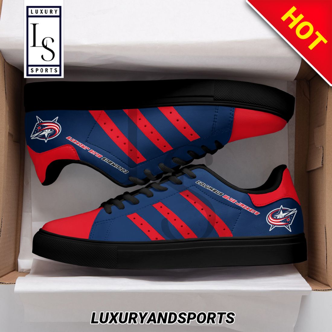 Columbus Blue Jackets Stan smith Shoes