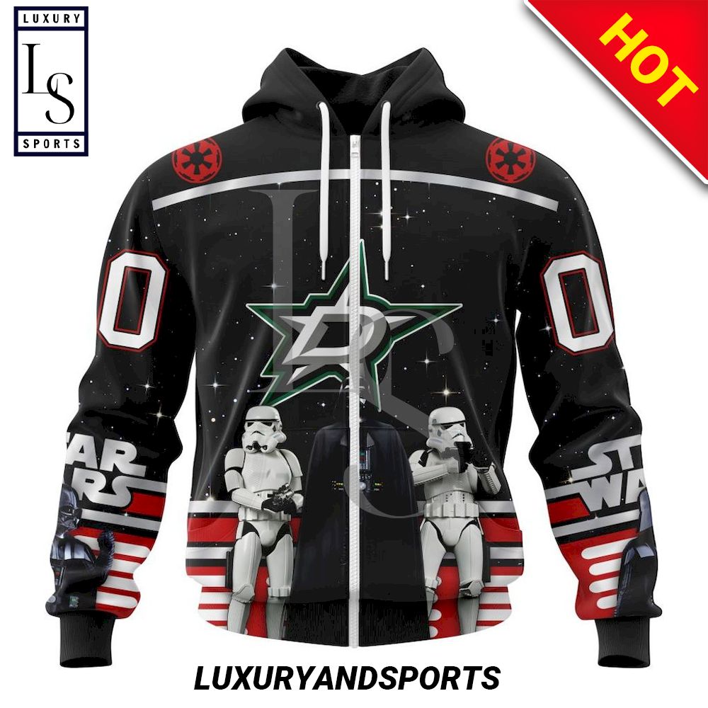 Gearhumans 3D S.W x Dallas Stars May The 4th Be With You Custom Name C