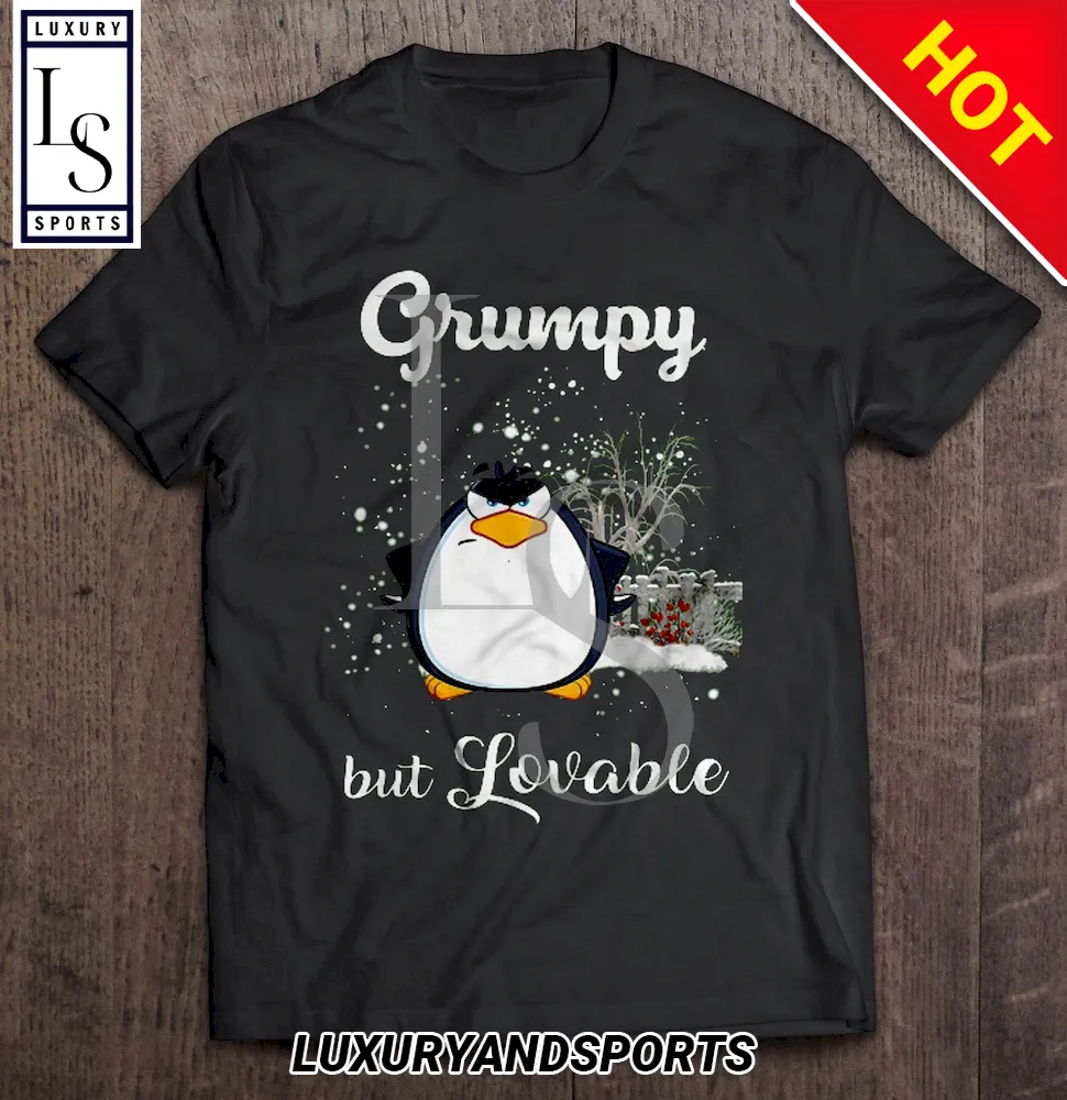 Grumpy But Lovable Grumpy Dwarf Penguin Version Shirt