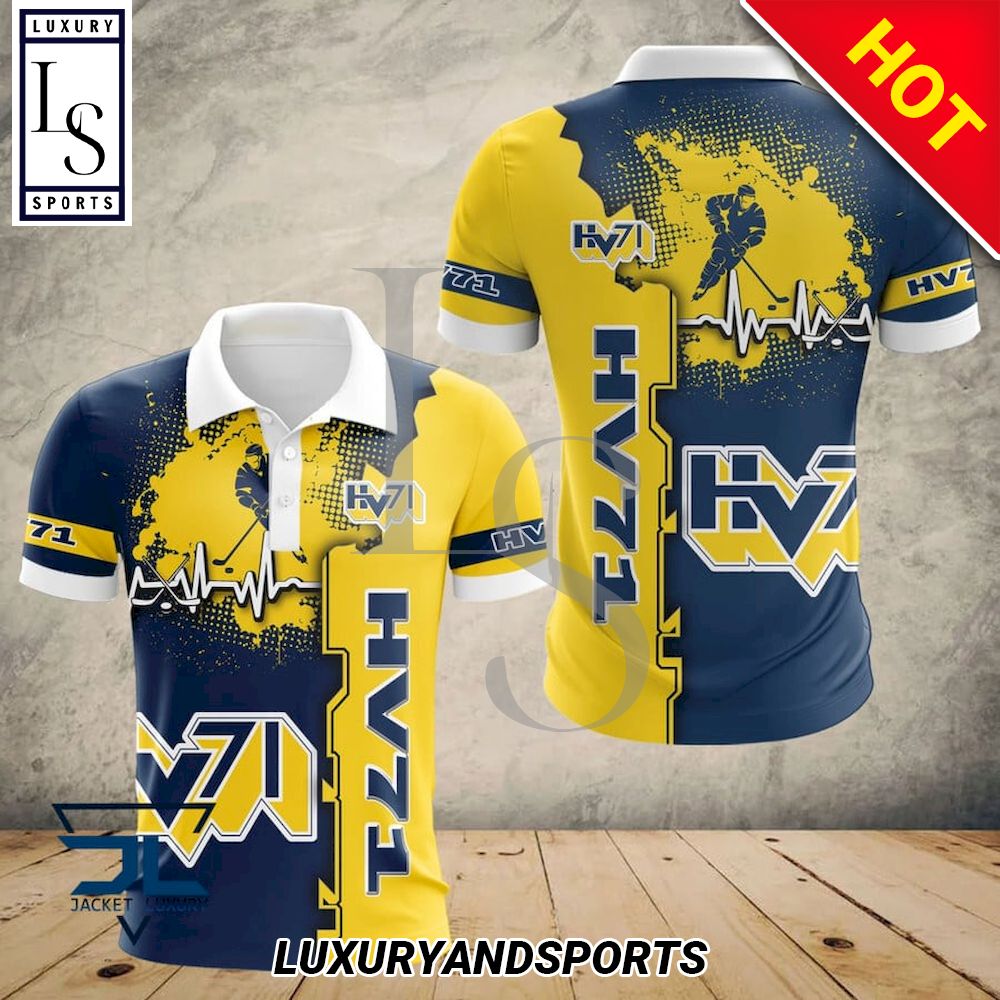 [SALE] HV71 Personalized 3D Polo Shirt - Luxury & Sports Store