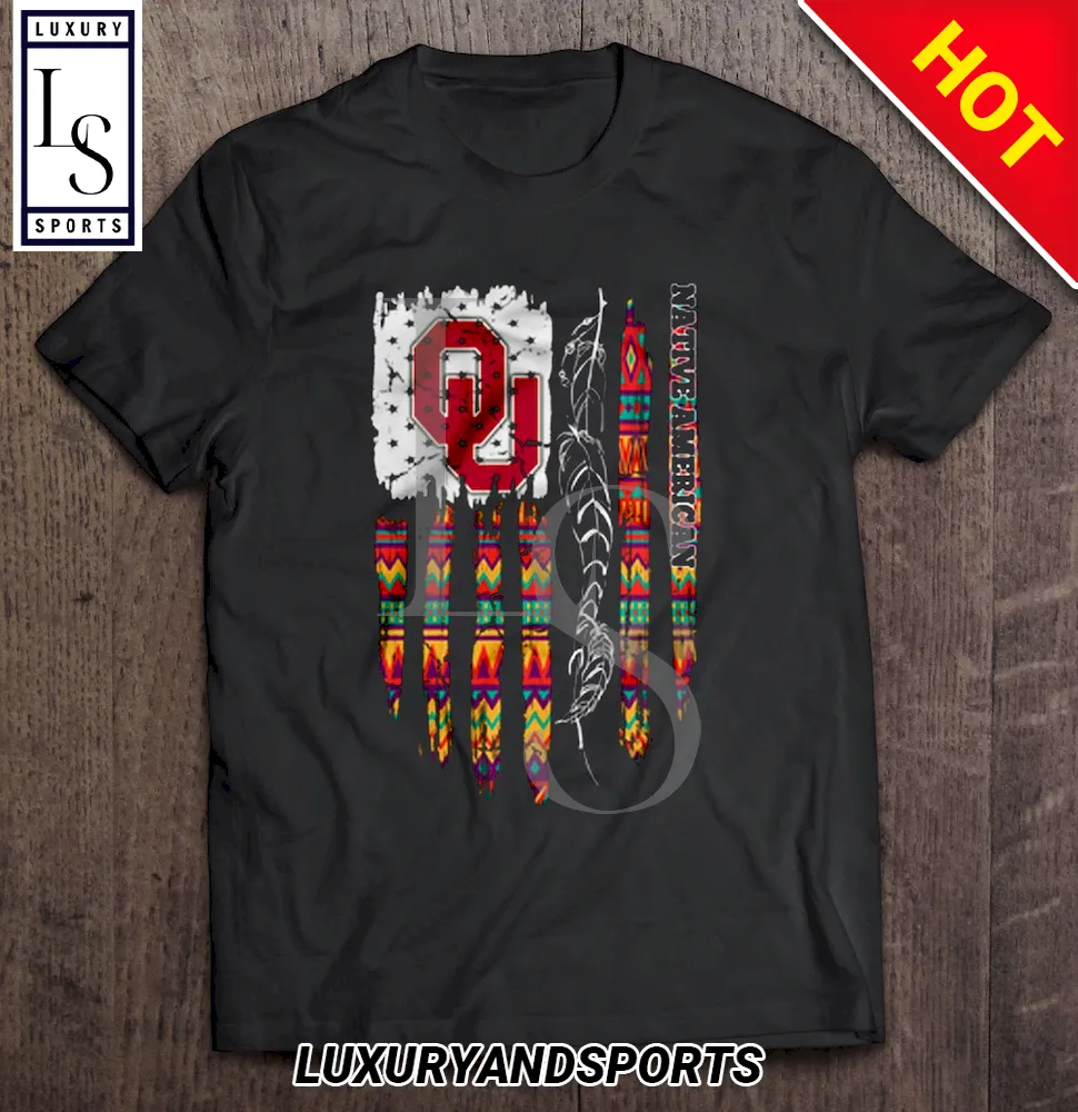 Oklahoma University Native American Shirt