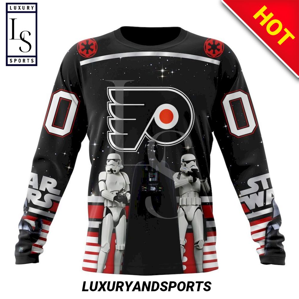 Custom Flyers Shirt 3D Custom Darth Vader Philadelphia Flyers Gift