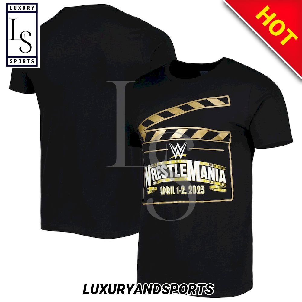 WrestleMania Clapboard T Shirt