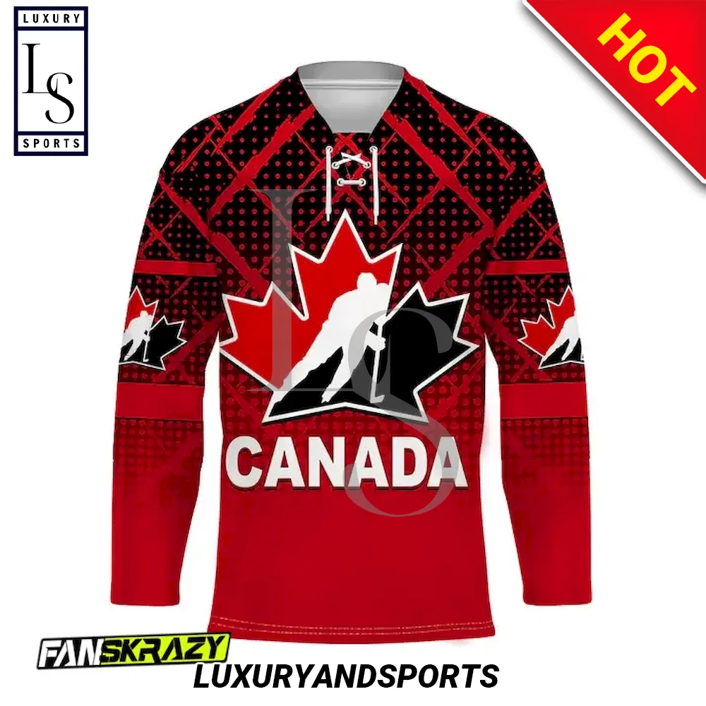 Canada Hockey Maple Leaf Hockey Jersey
