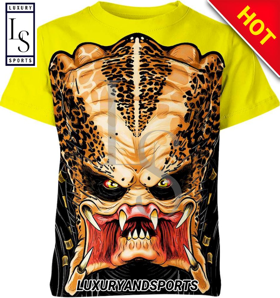 Alien Vs Predator Yellow Shirt D