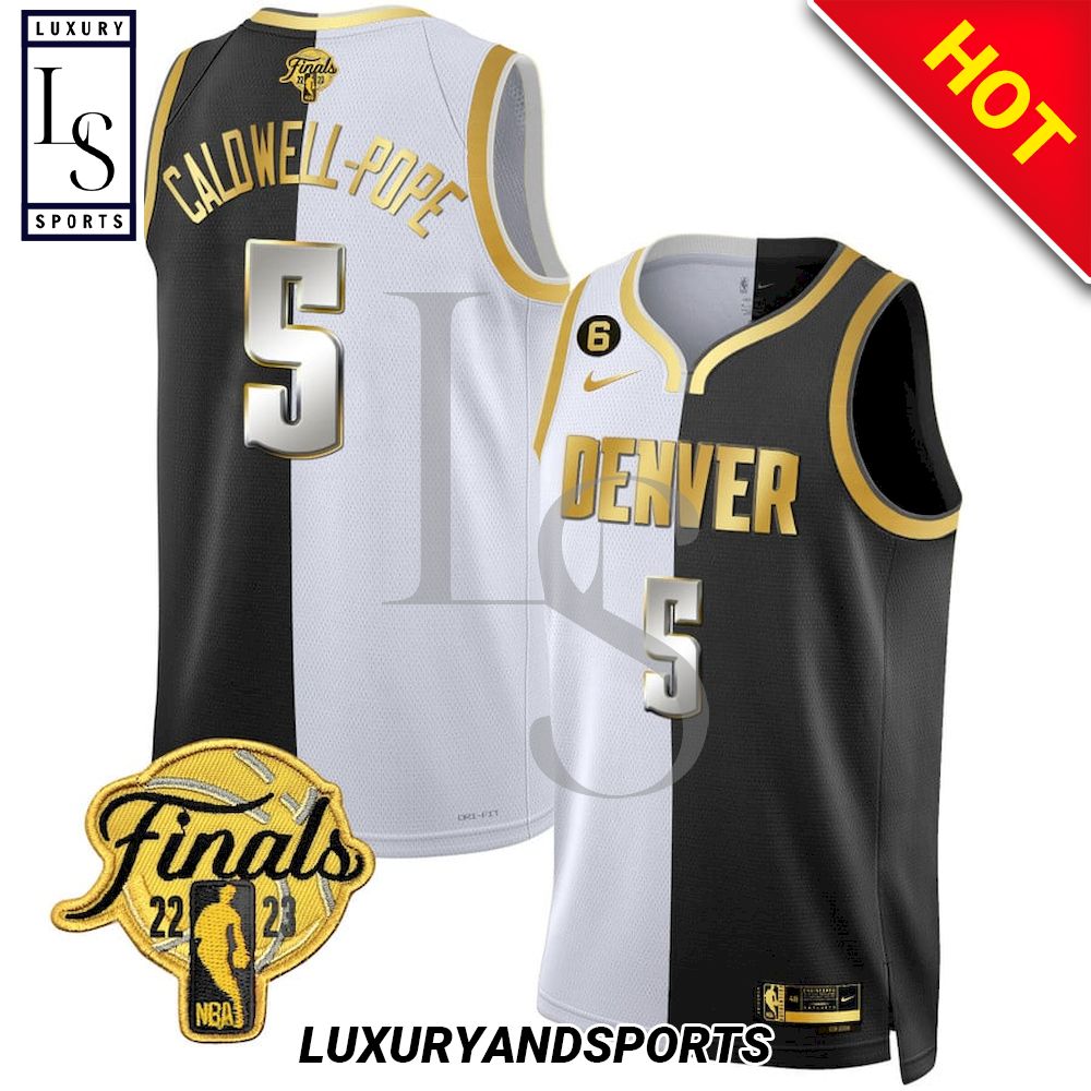 Denver Nuggets Caldwell Pope Nike City Split Limited NBA Finals Basketball Jersey