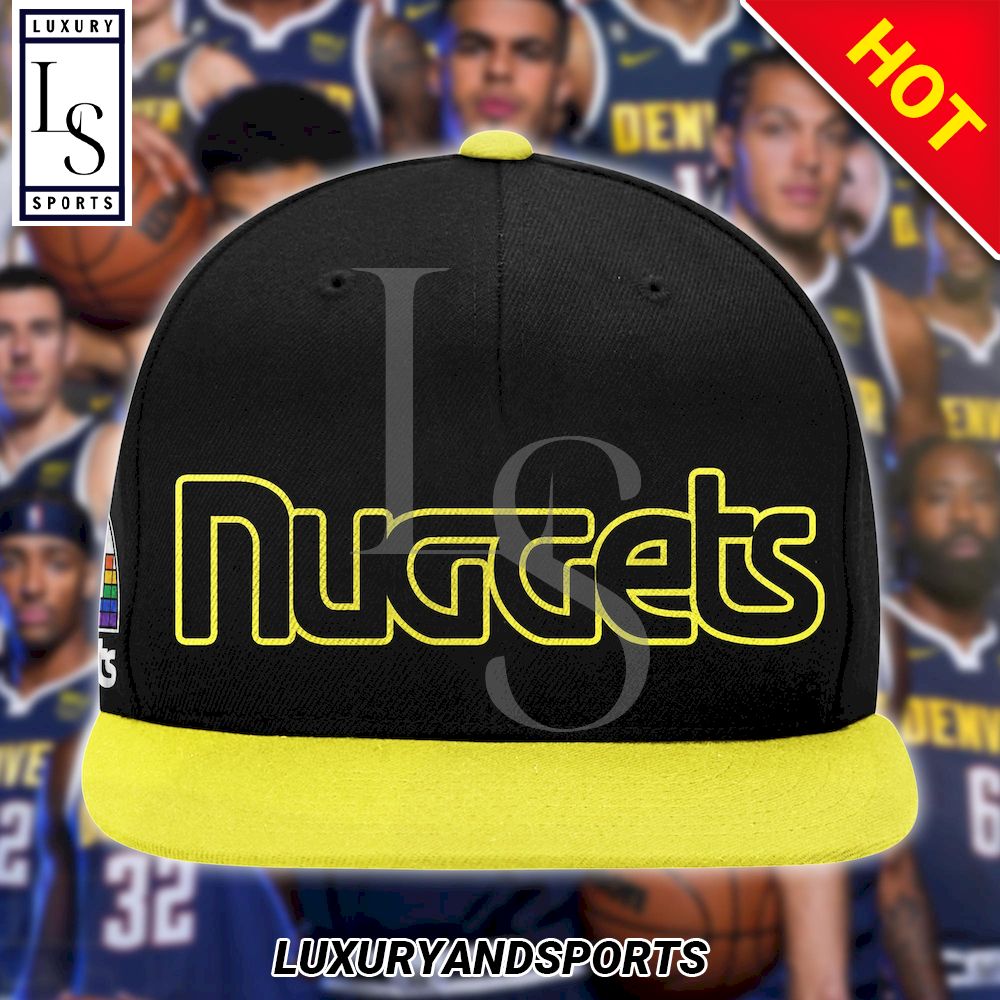 Denver Nuggets Mitchell & Ness Hardwood Classics Satin Reload Snapback Hat ()