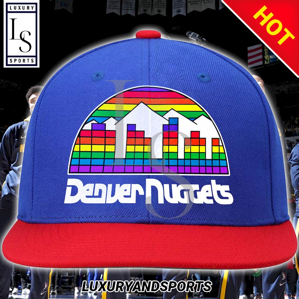 Denver Nuggets Mitchell & Ness Hardwood Classics Team Snapback Hat ()