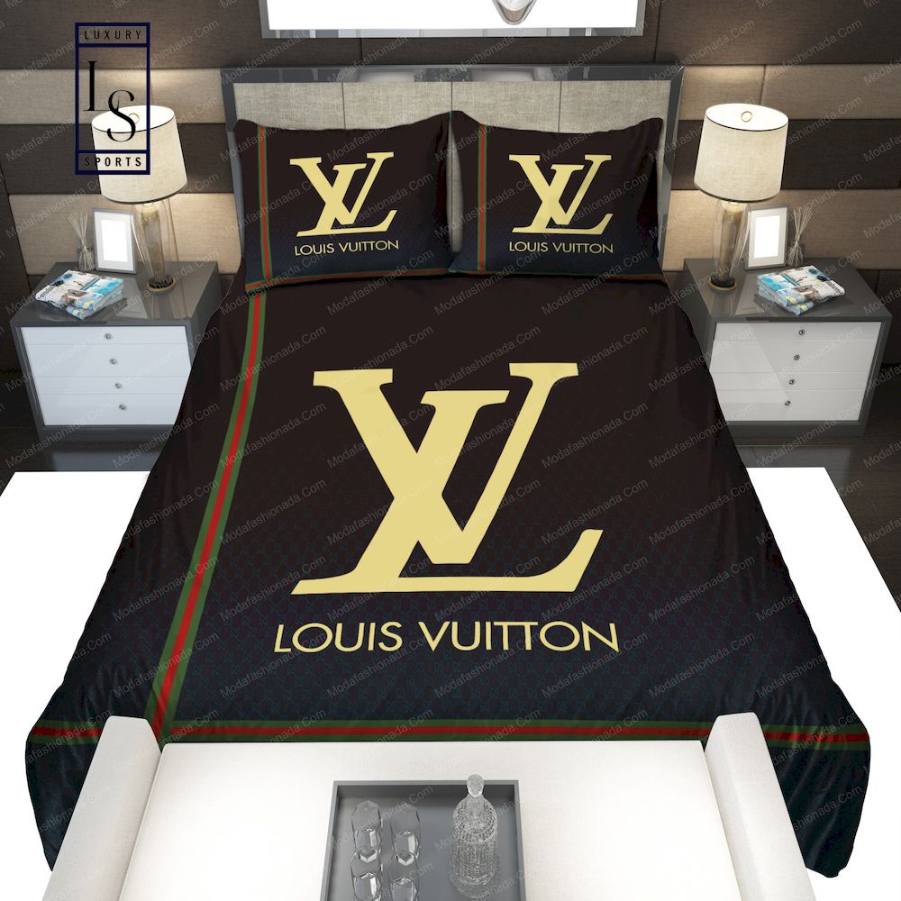 Louis Vuitton Gucci Symbol Bedding Sets