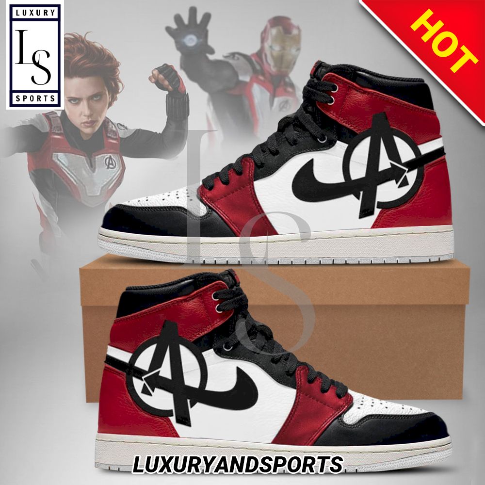 Marvel Avengers Air Jordan High Top Sneaker