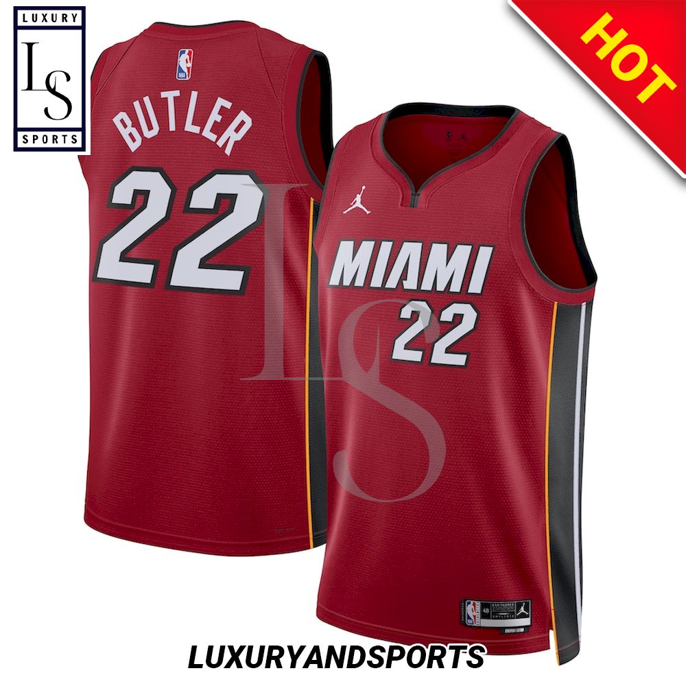 Miami Heat Jimmy Butler Jordan City NBA Finals Basketball Jersey