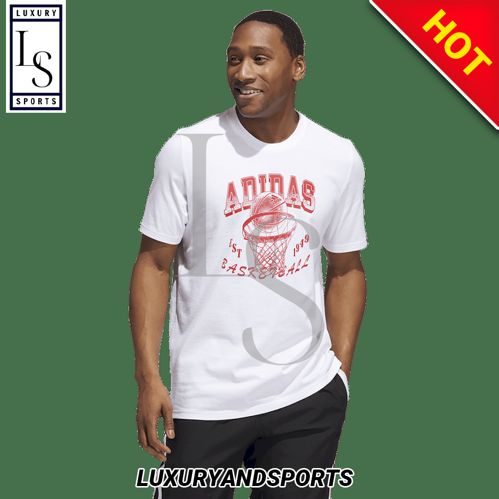 Playera Adidas Basquetbol World Hombre T Shirt