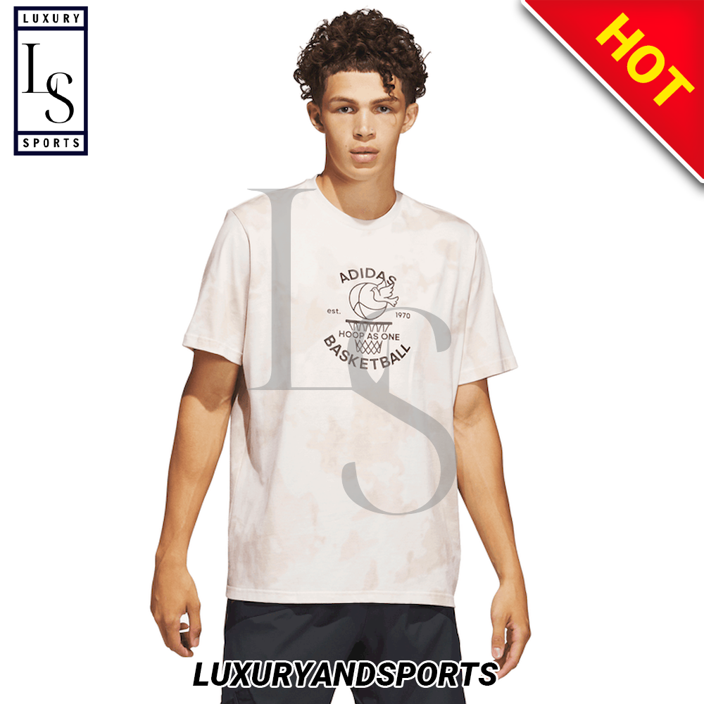 Playera Adidas Basquetbol Worldwide Hoops Hombre T Shirt ()