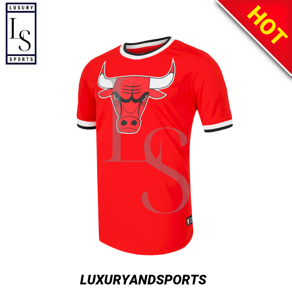 Playera NBA Chicago Bulls Hombre Custom T Shirt