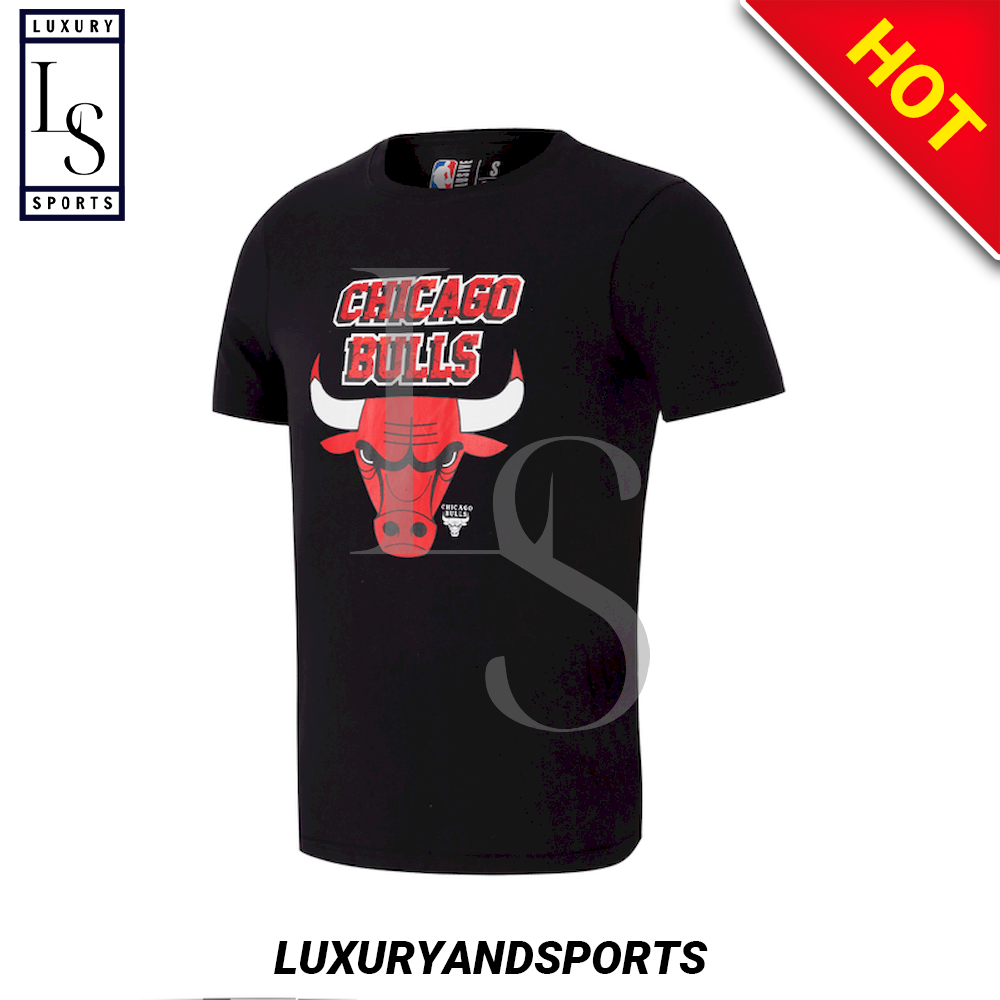Playera NBA Chicago Bulls Hombre Logo T Shirt