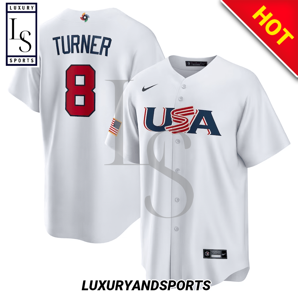 Trea Turner USA Baseball Jersey