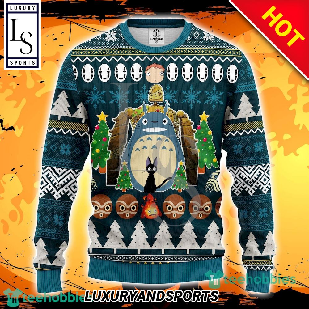 My Neighbor Is Totoro Anime Ugly Christmas Sweater