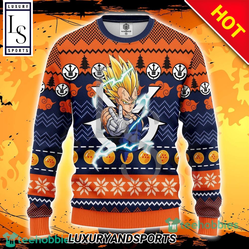 Majin Vegeta Dragon Ball Ugly Christmas Sweater
