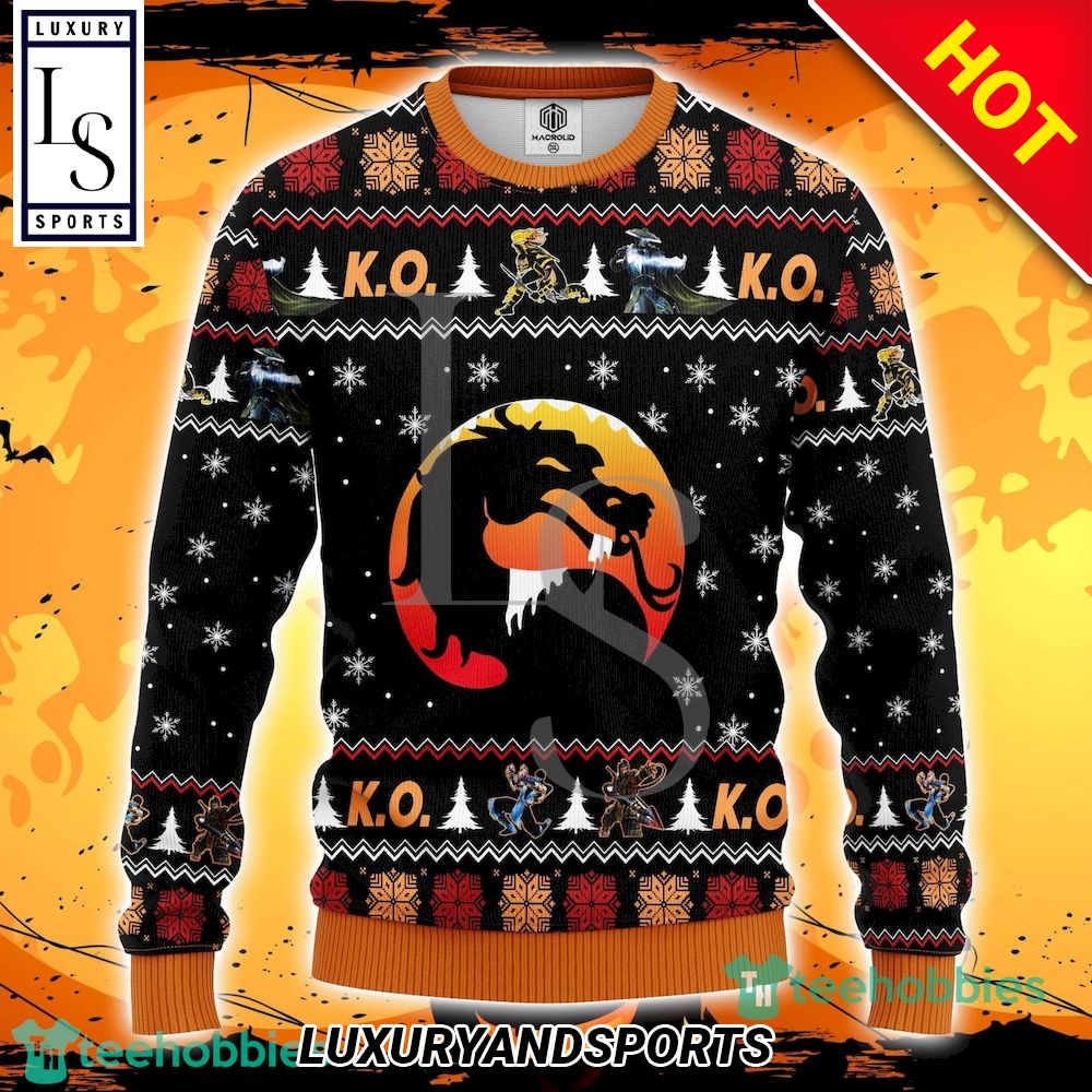 Mortal Kombat Ugly Christmas Sweater Amazing Gift Men And Women Christmas Gift