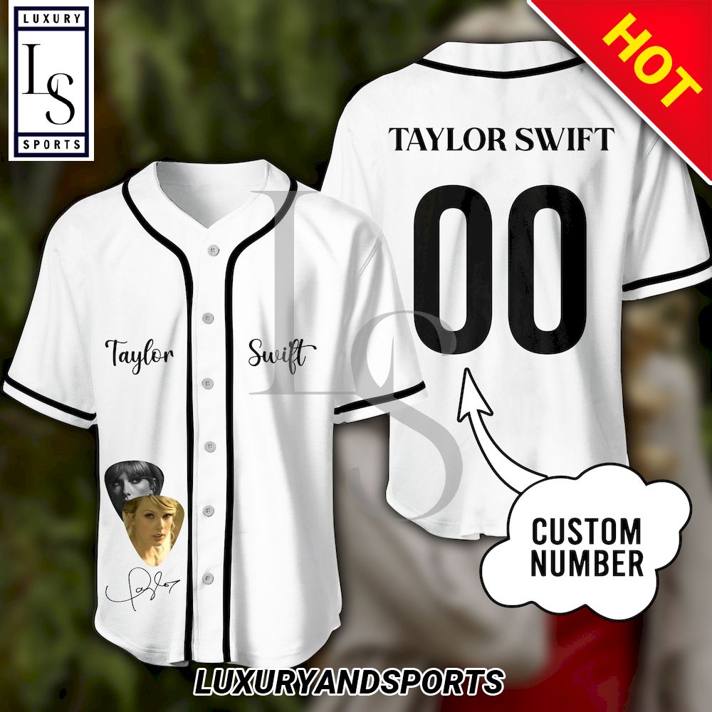 Taylor Swift Customized Baseball Jersey