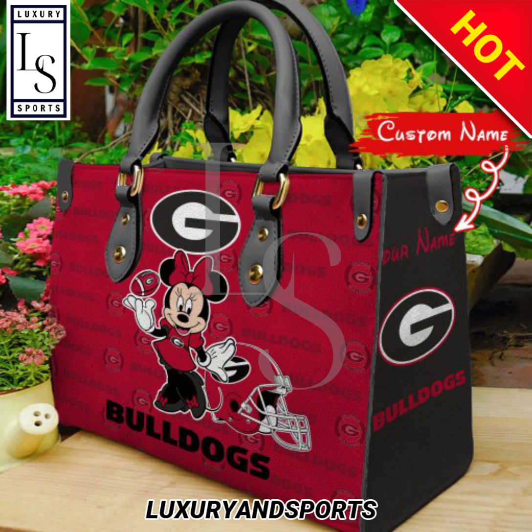 Georgia Bulldogs Minnie Women Leather Handbag whIsU.jpg