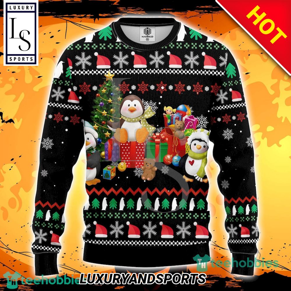 Penguin Cute Ugly Christmas Sweater Amazing Gift Men And Women Christmas Gift