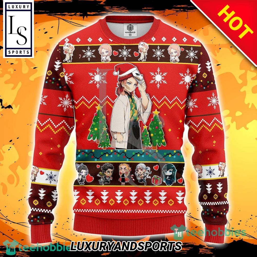Sabito Demon Slayer Anime Ugly Christmas Sweater