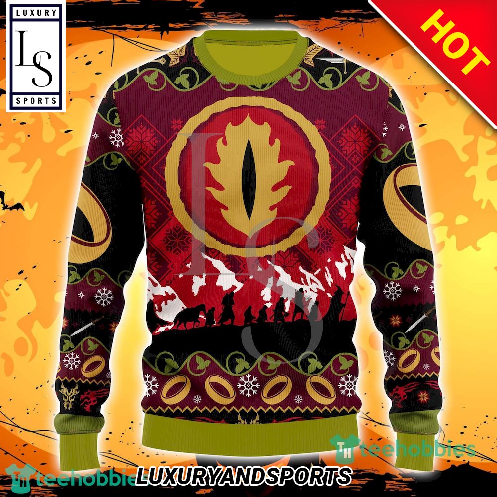 Sauron The Lord Of The Rings Ugly Christmas Sweater