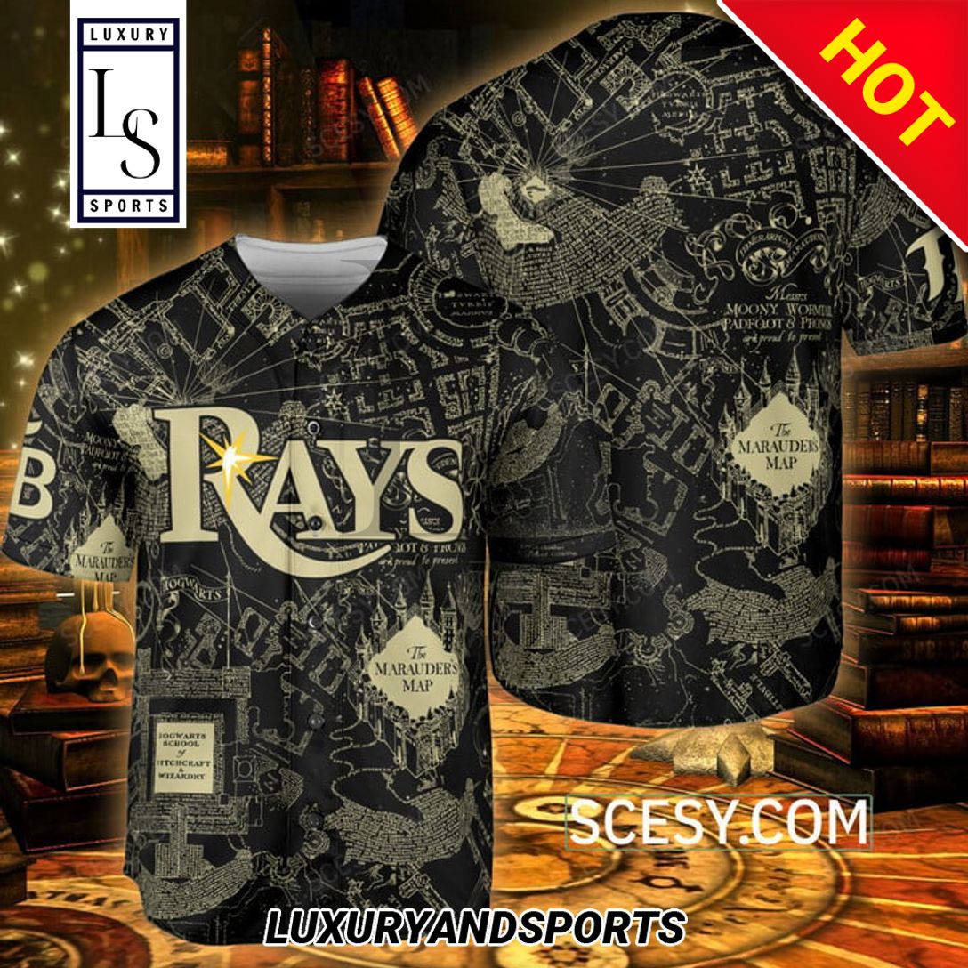 Tampa Bay Rays One Piece Baseball Jersey Black - Scesy