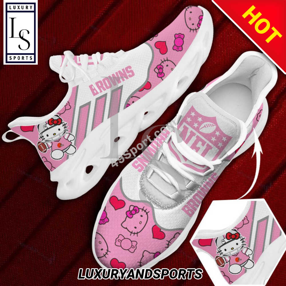 Hello Kitty Cleveland Browns Max Soul Shoes oKkNj.jpg