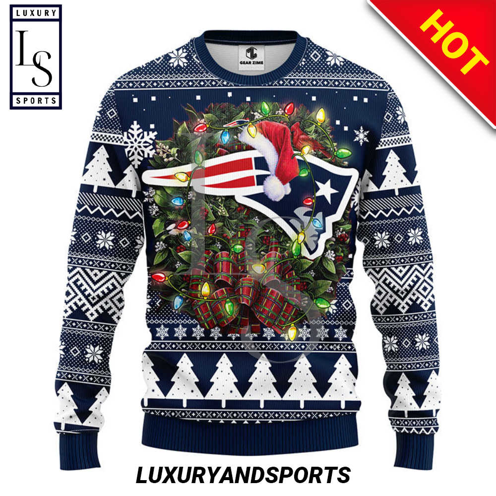 New England Patriots Christmas Ugly Sweater kwIsO.jpg