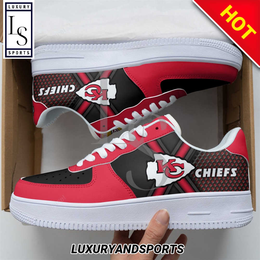 Kansas City Chiefs NFL Team Air Force Sneakers waf.jpg