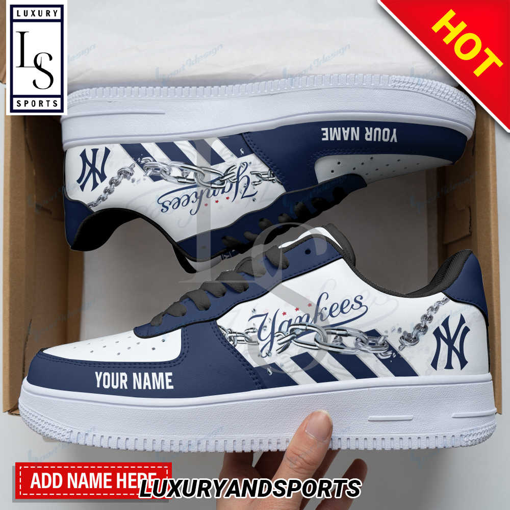 New York Yankees Personalized Air Force Sneakers zZXCN.jpg