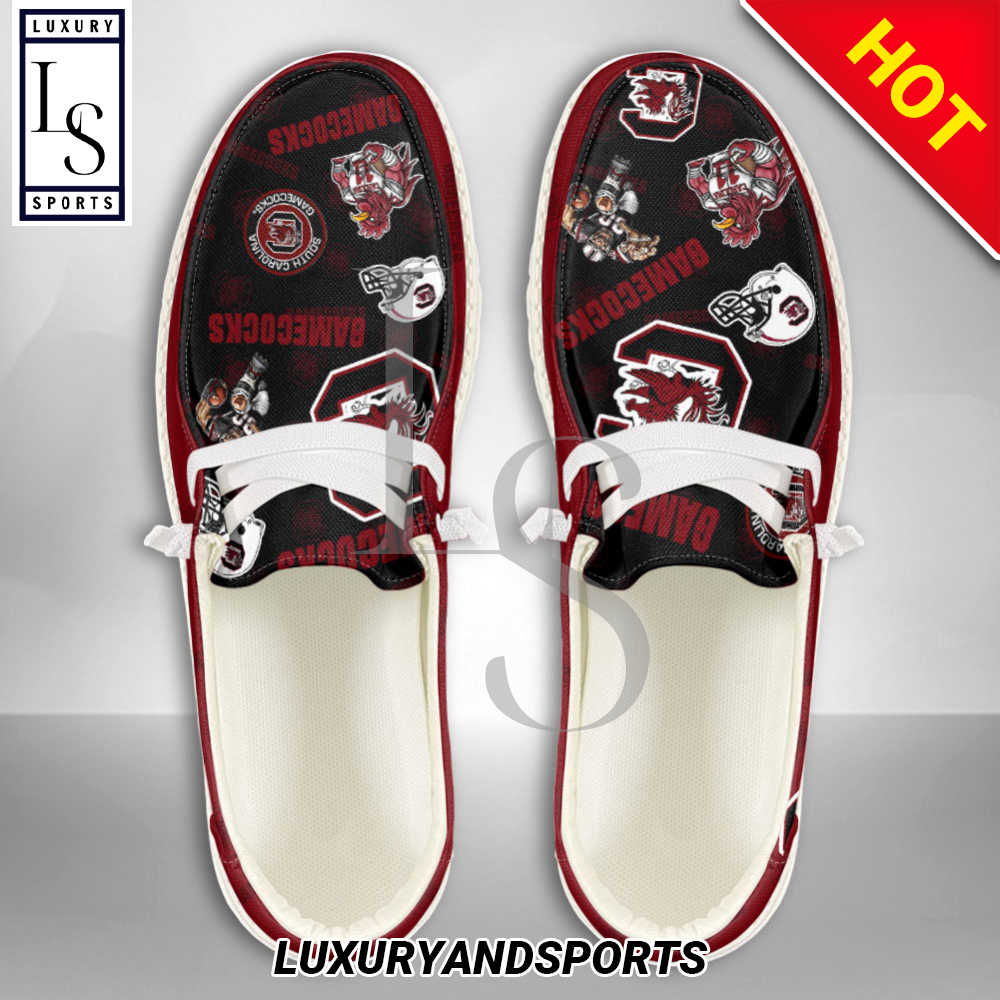 Sportwearmerch NCAA South Carolina Gamecocks Personalized Hey Dude Shoes RsrFF.jpg