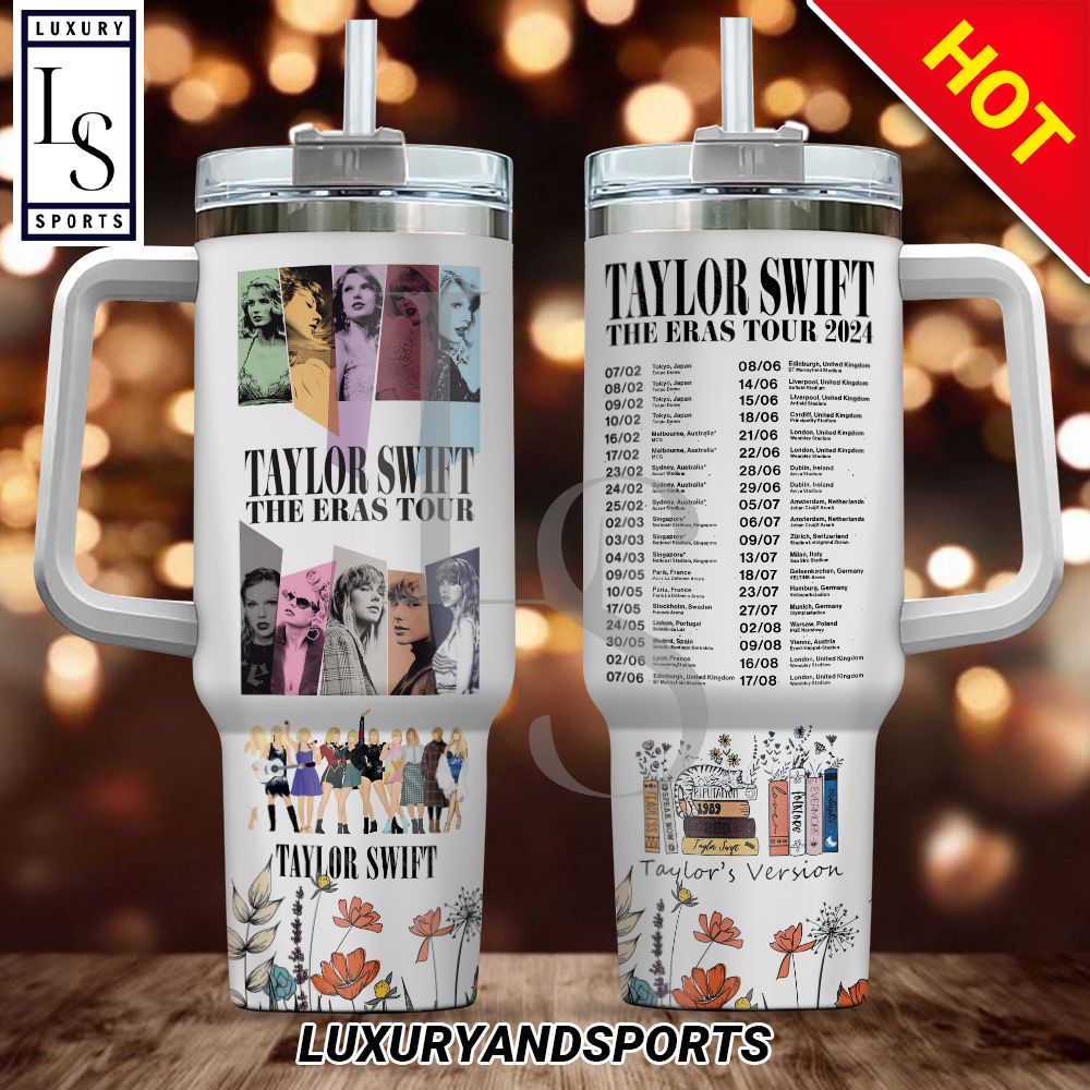 The Eras Tour Stanley Tumbler V2 Cup For Christmas Gifts Taylor
