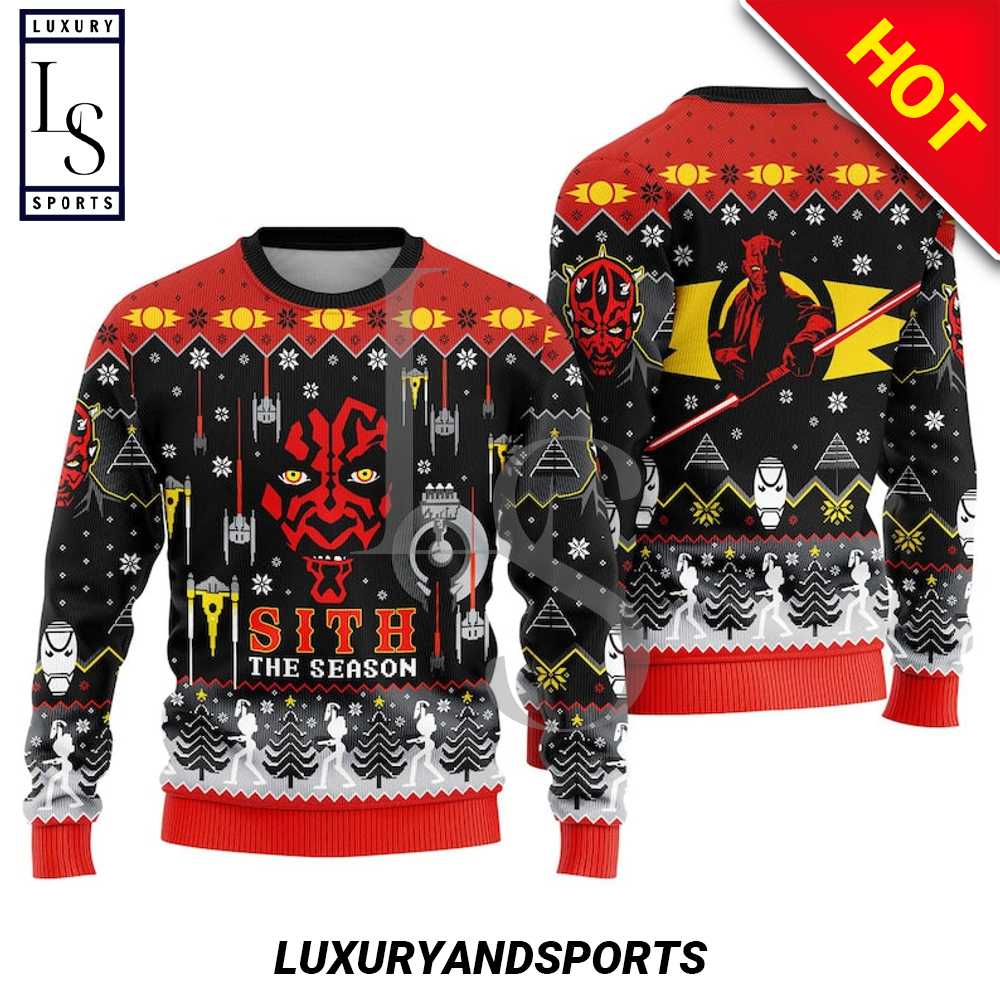 Sith The Season Ugly Christmas Sweater For Men & Women Christmas Gift Sweater