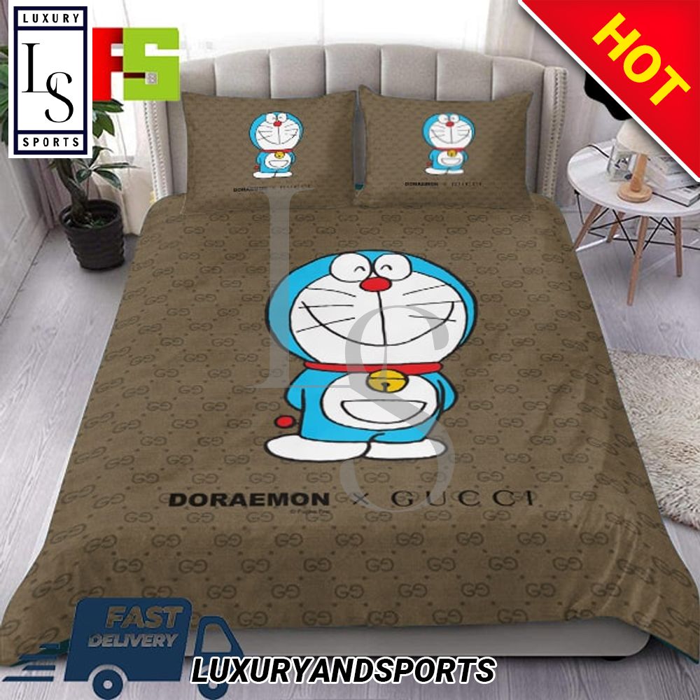 Gucci x Doraemon Capsule Collection Bedding Set