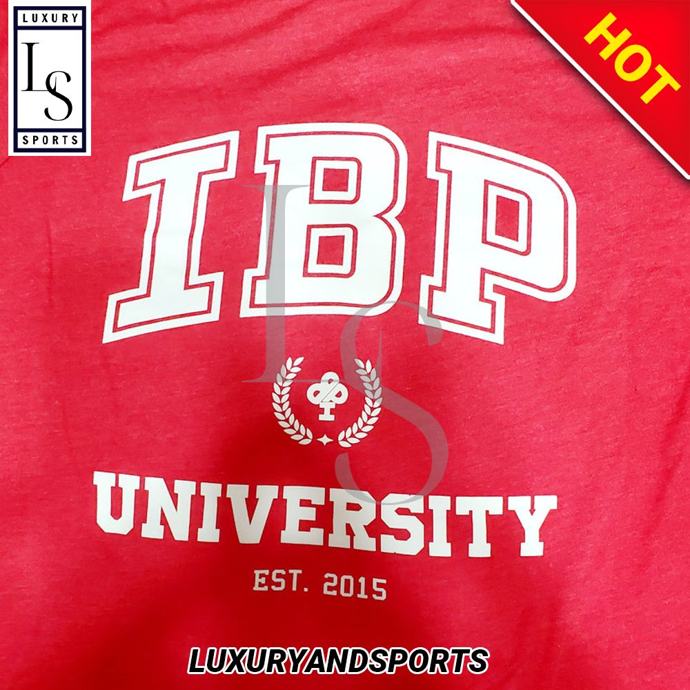 IBP University Premium MAROON T Shirt By Ireland Boys Productions