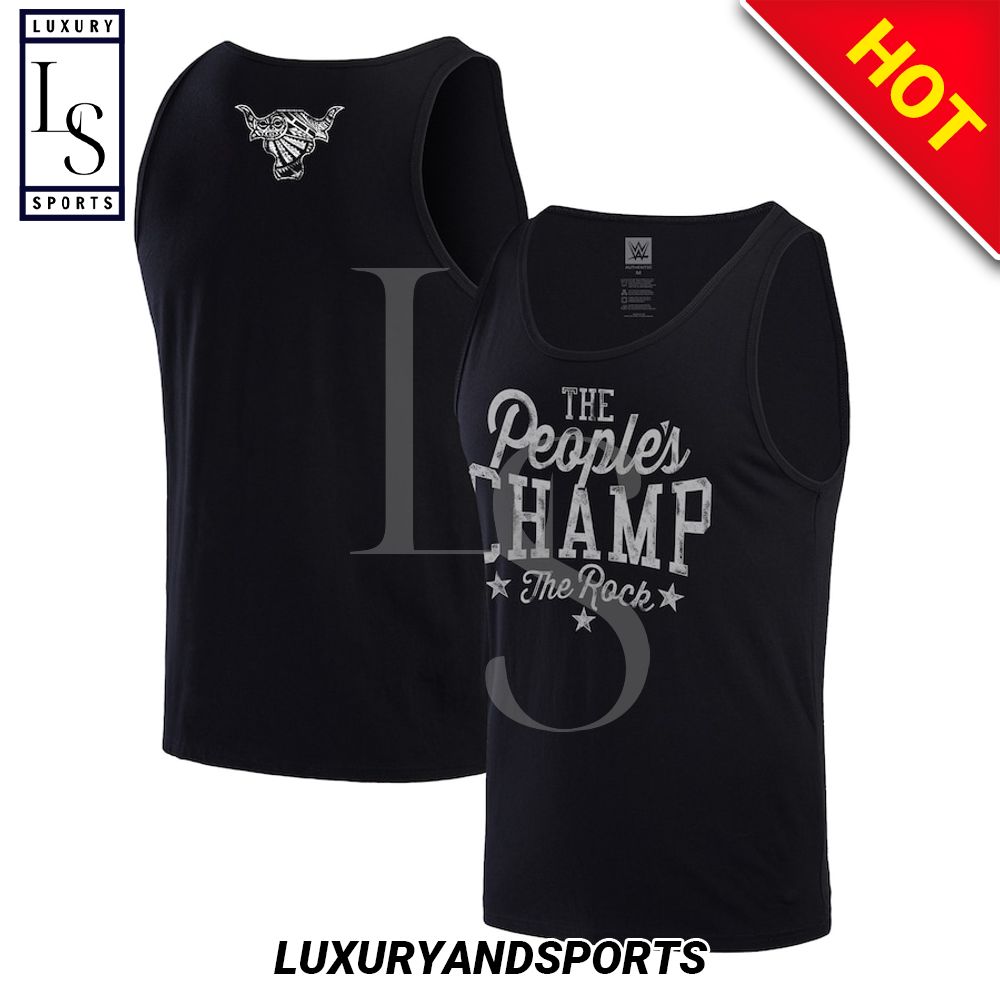The Rock The People's Champ Tank Top