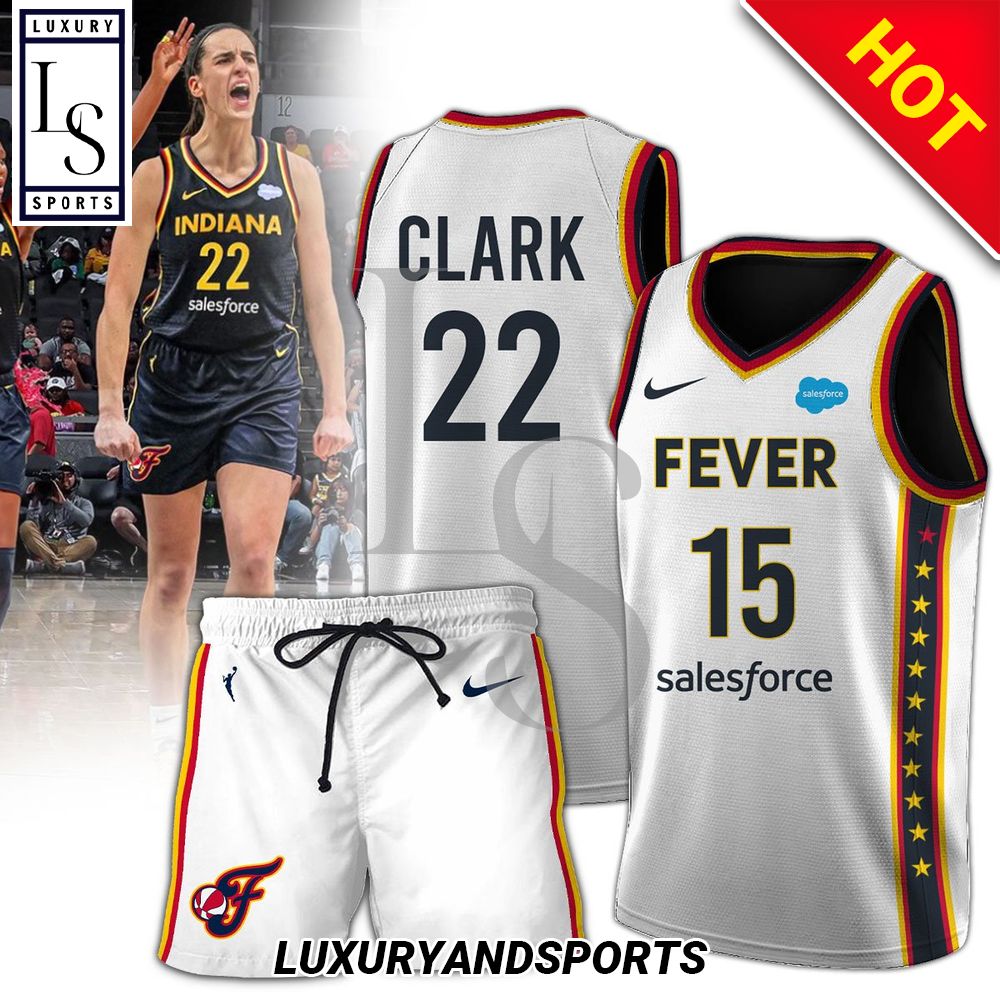 Caitlin Clark Indiana Fever Special White Basketball Jersey